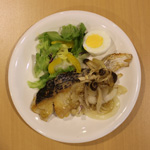 白身魚の鱸（すずき）のなます焼き