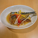 秋刀魚の甘酢からめ