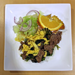 牛肉の菜種炒め