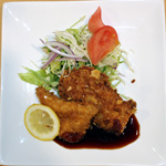 チキンのアーモンドカツレツ