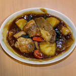 豚角肉のカレー煮