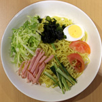 ハム冷麺＆焼き飯