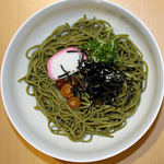 なめこ茶そば