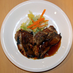 鶏肉の柚子胡椒焼き