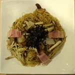 きのこの和風パスタ