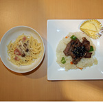 焼き肉ピラフ＆パスタ