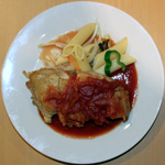 チキンステーキトマトソース