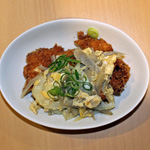 チキンカツ柳川風ソース