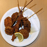 串カツ盛り合わせ
