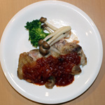 バーベキューグリルチキン