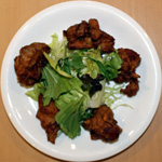 鶏肉のカレー唐揚げ