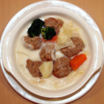 肉団子のクリームシチュー