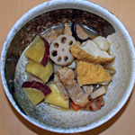 秋の炒り鶏