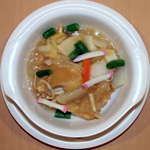 白身魚のきのこ野菜あんかけ