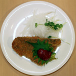 鯵の梅しそフライ