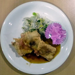 白身魚のさくら揚げ