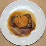 鶏肉のオレンジ煮