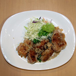 鶏肉の胡麻たっぷり焼き