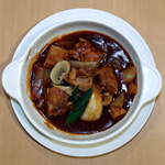 鶏肉デミソース煮