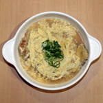 とんかつ卵とじ