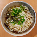 冷やしうどん（オクラとろろ）