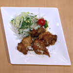 鶏の唐揚げねぎ醤油