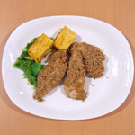 ささみの胡麻たっぷり焼き