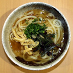 山菜あんかけうどん