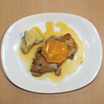 鶏肉のオレンジ煮