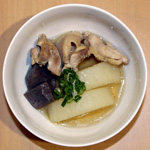 鶏と大根のてり煮