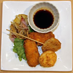 串カツ盛り合わせ