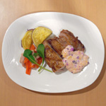 チキンソテー漬物たるたる