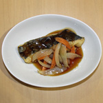 白身魚の甘酢あんかけ
