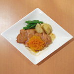 鶏肉のオレンジ煮