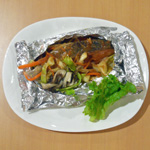 鮭のチャンチャン焼き