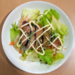 照りチキサラダ丼