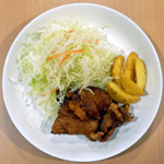 豚肉の生姜風味揚げ