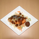 焼き鮭の香味ソース
