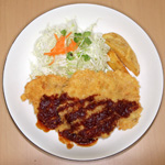 手作りチキンカツ