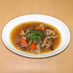 豚肉のキノコおろし煮