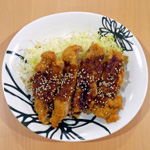 チキンカツ丼スパイシーソース
