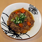 牛肉と大根の照り煮