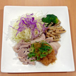 豚肉の大根おろしソース