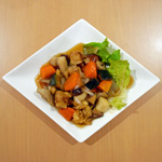 秋野菜の酢豚