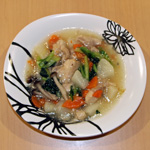 鶏肉とかぶの塩麹煮