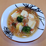 豆腐の野菜あんかけ