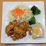 鶏肉のカレー風味天ぷら