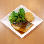 すずきのムニエル　照焼ソース
