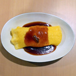 オムライス唐揚げ