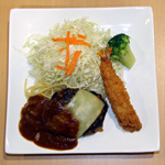 手作りハンバーグ
